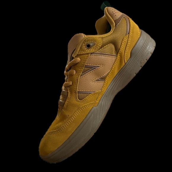 New Balance 808 Tiago Lemos Mustard and Green Sneakers Men’s size 10.5 EUC 1X - Picture 12 of 14